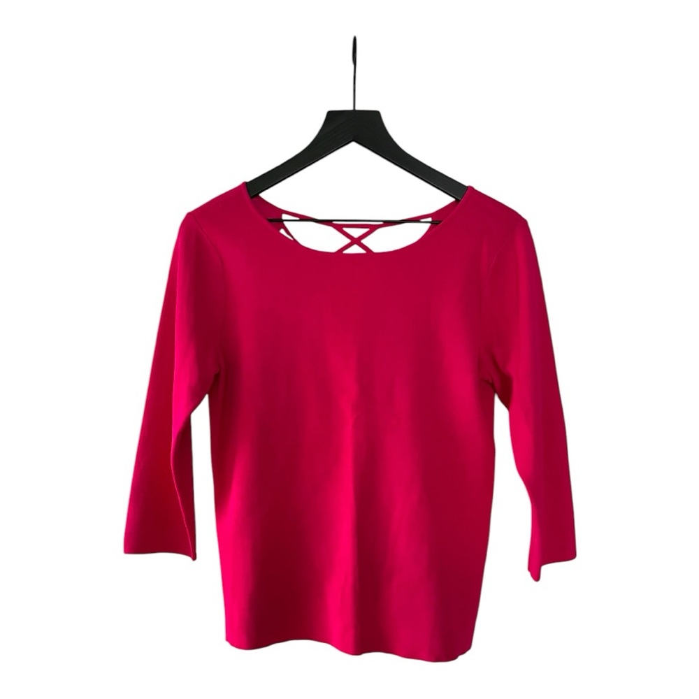 Talbots pink top
